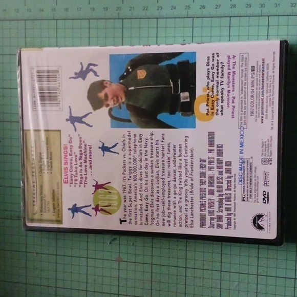 Easy Come Easy Go DVD - Picture 2 of 2